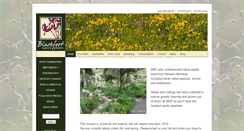 Desktop Screenshot of blackfootnativeplants.com